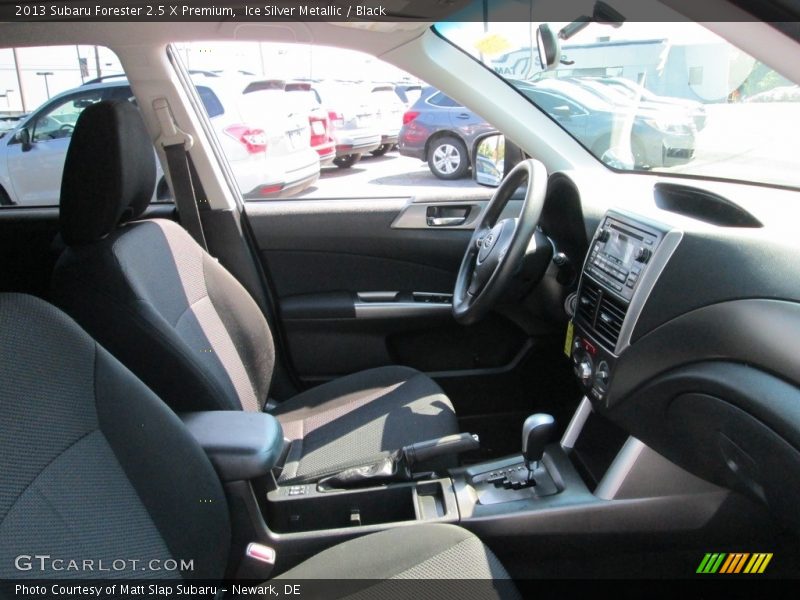 Ice Silver Metallic / Black 2013 Subaru Forester 2.5 X Premium