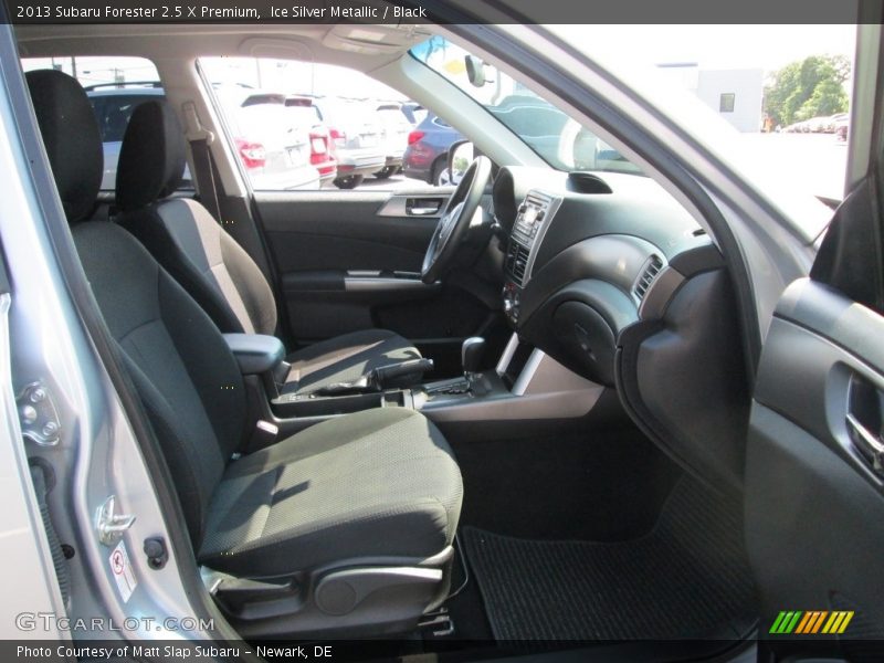 Ice Silver Metallic / Black 2013 Subaru Forester 2.5 X Premium