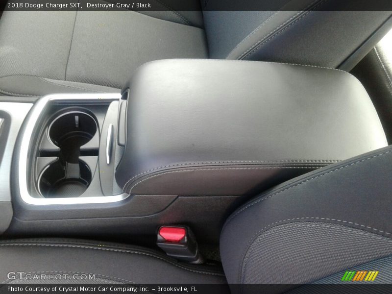 Destroyer Gray / Black 2018 Dodge Charger SXT