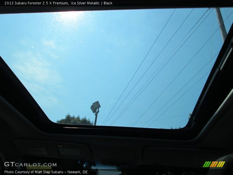 Ice Silver Metallic / Black 2013 Subaru Forester 2.5 X Premium