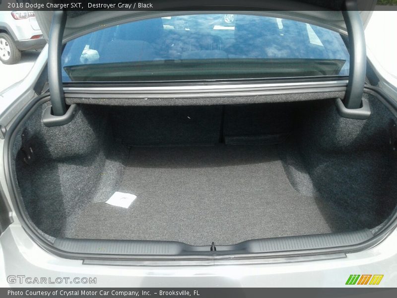 Destroyer Gray / Black 2018 Dodge Charger SXT