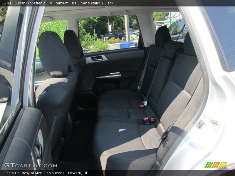 Ice Silver Metallic / Black 2013 Subaru Forester 2.5 X Premium