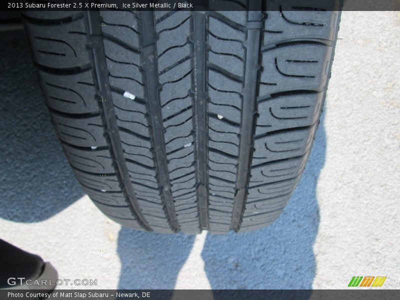 Ice Silver Metallic / Black 2013 Subaru Forester 2.5 X Premium
