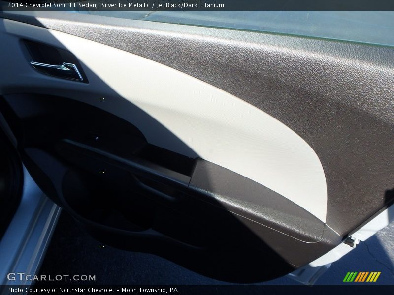 Silver Ice Metallic / Jet Black/Dark Titanium 2014 Chevrolet Sonic LT Sedan