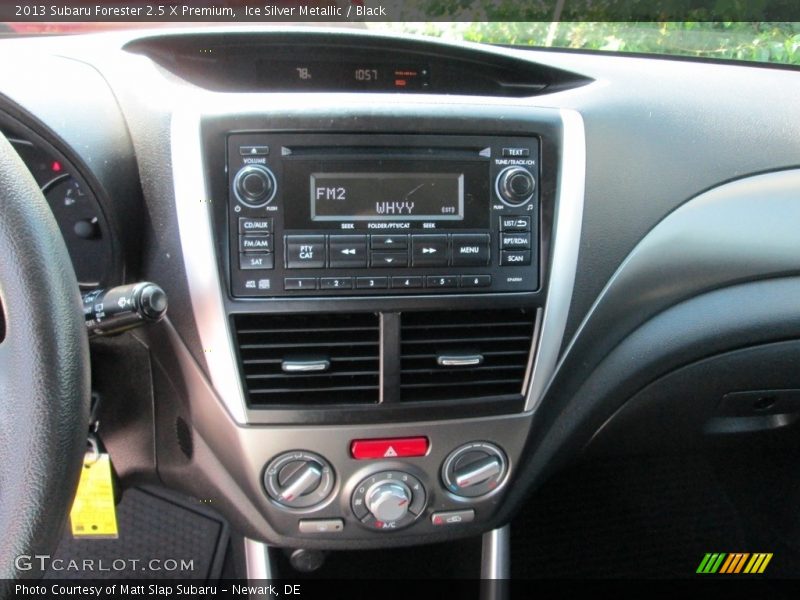 Ice Silver Metallic / Black 2013 Subaru Forester 2.5 X Premium