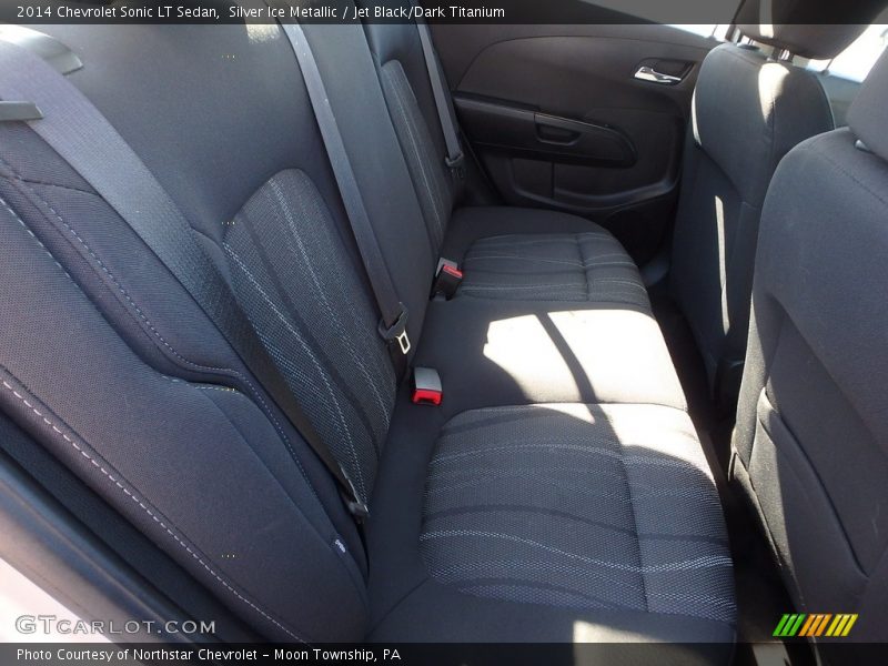 Silver Ice Metallic / Jet Black/Dark Titanium 2014 Chevrolet Sonic LT Sedan