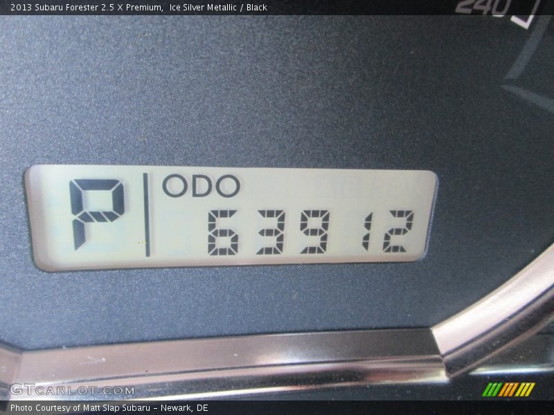 Ice Silver Metallic / Black 2013 Subaru Forester 2.5 X Premium
