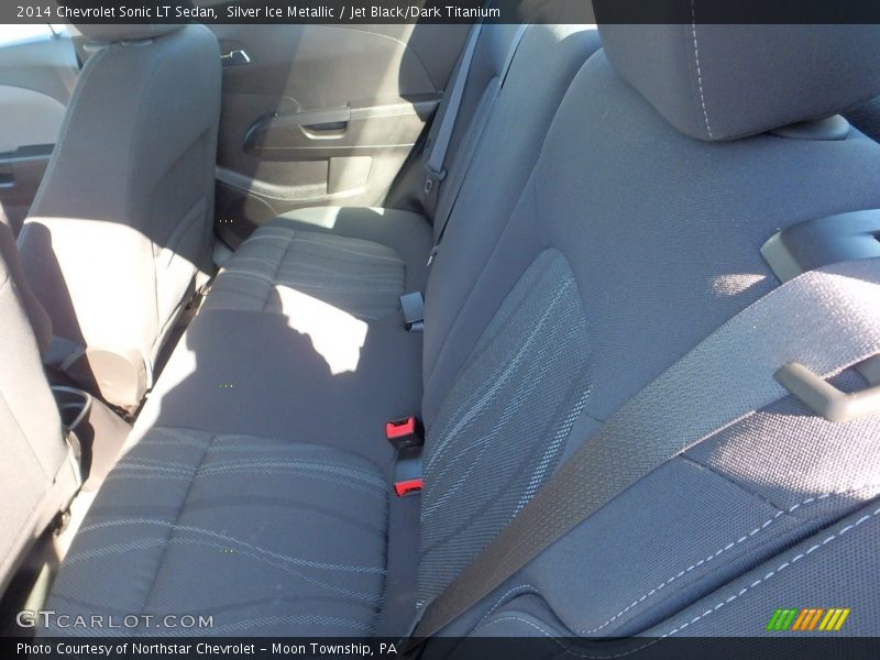 Silver Ice Metallic / Jet Black/Dark Titanium 2014 Chevrolet Sonic LT Sedan