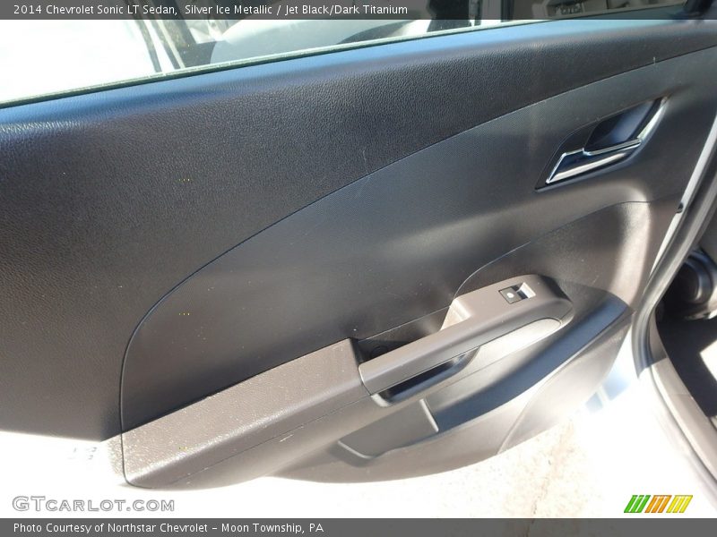 Silver Ice Metallic / Jet Black/Dark Titanium 2014 Chevrolet Sonic LT Sedan