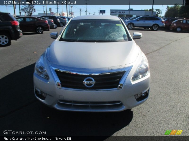 Brilliant Silver / Charcoal 2015 Nissan Altima 2.5 SL