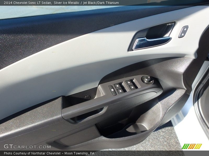 Silver Ice Metallic / Jet Black/Dark Titanium 2014 Chevrolet Sonic LT Sedan