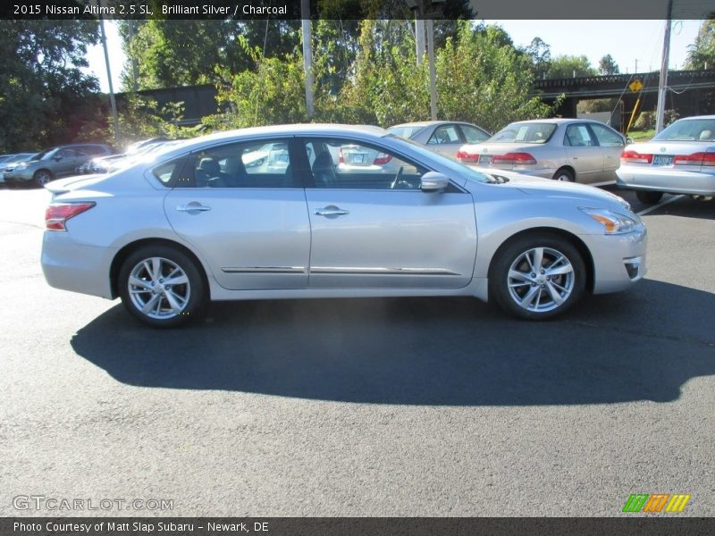 Brilliant Silver / Charcoal 2015 Nissan Altima 2.5 SL