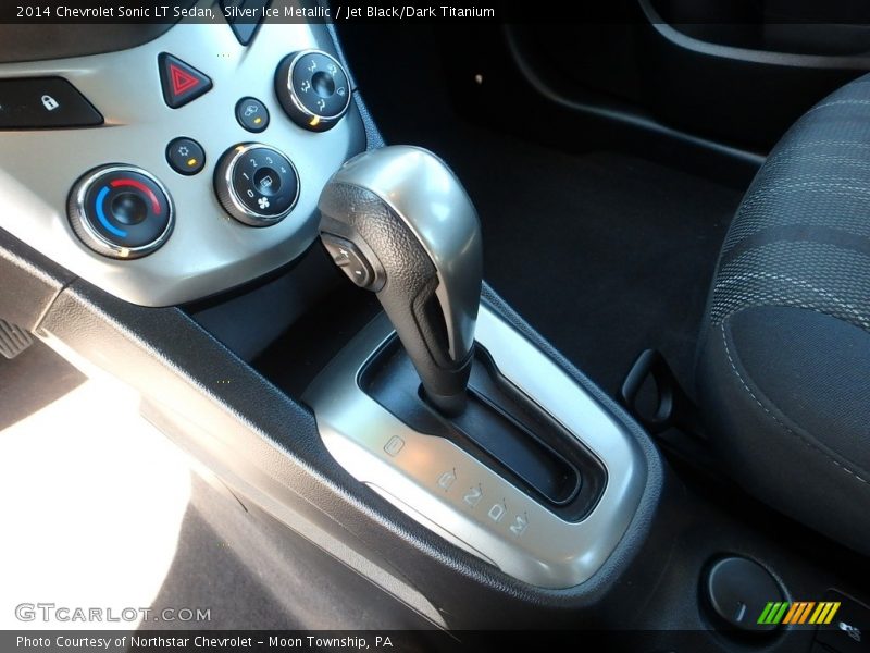 Silver Ice Metallic / Jet Black/Dark Titanium 2014 Chevrolet Sonic LT Sedan