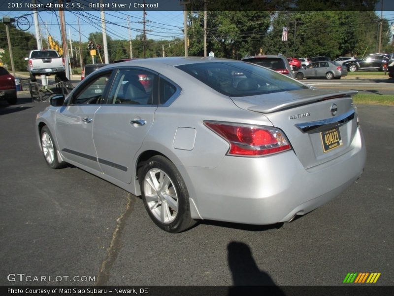 Brilliant Silver / Charcoal 2015 Nissan Altima 2.5 SL