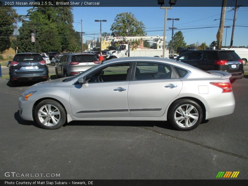 Brilliant Silver / Charcoal 2015 Nissan Altima 2.5 SL