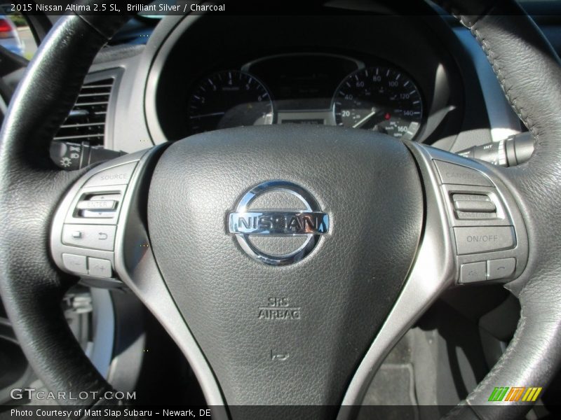 Brilliant Silver / Charcoal 2015 Nissan Altima 2.5 SL
