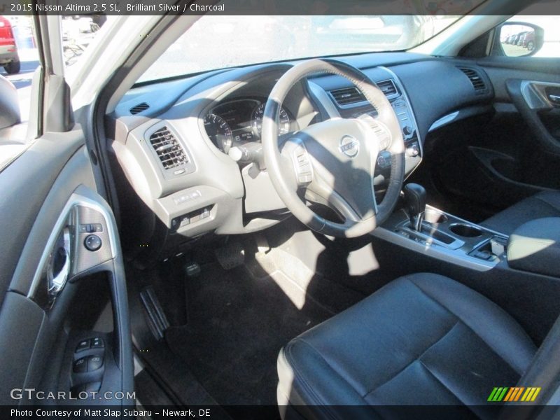 Brilliant Silver / Charcoal 2015 Nissan Altima 2.5 SL