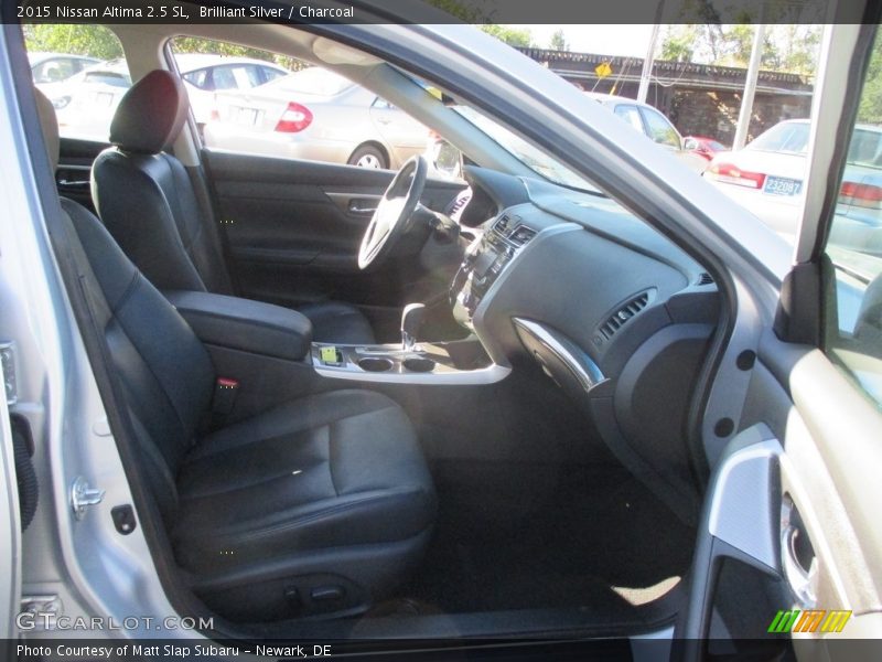 Brilliant Silver / Charcoal 2015 Nissan Altima 2.5 SL