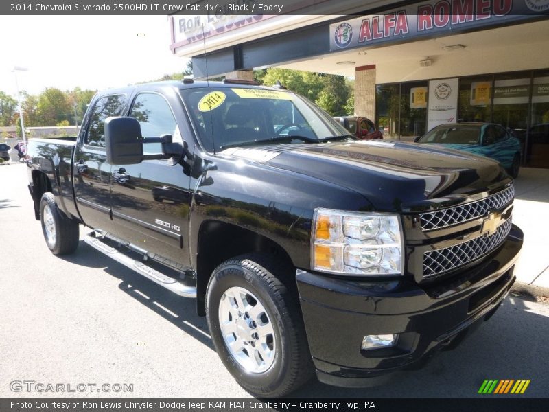 Black / Ebony 2014 Chevrolet Silverado 2500HD LT Crew Cab 4x4