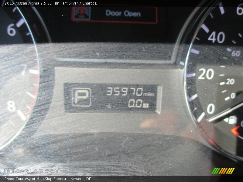 Brilliant Silver / Charcoal 2015 Nissan Altima 2.5 SL