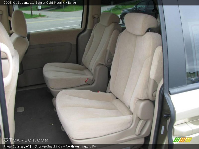 Sunset Gold Metallic / Beige 2008 Kia Sedona LX