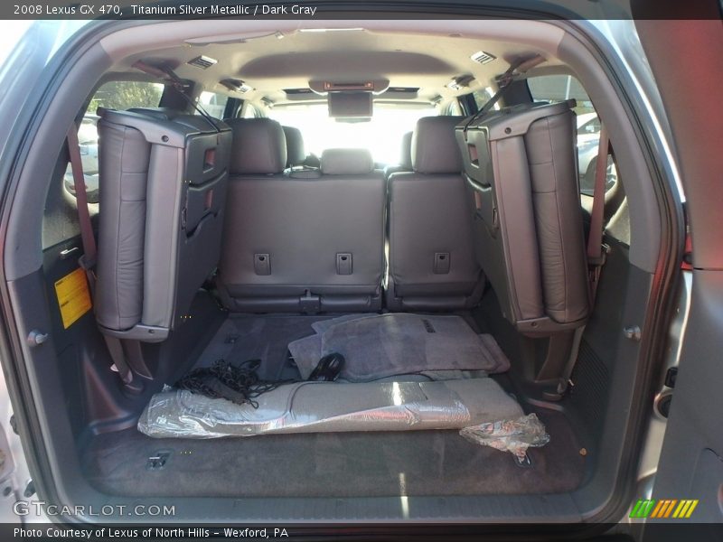 Titanium Silver Metallic / Dark Gray 2008 Lexus GX 470