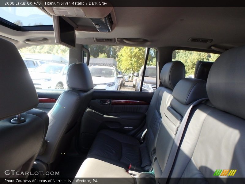 Titanium Silver Metallic / Dark Gray 2008 Lexus GX 470
