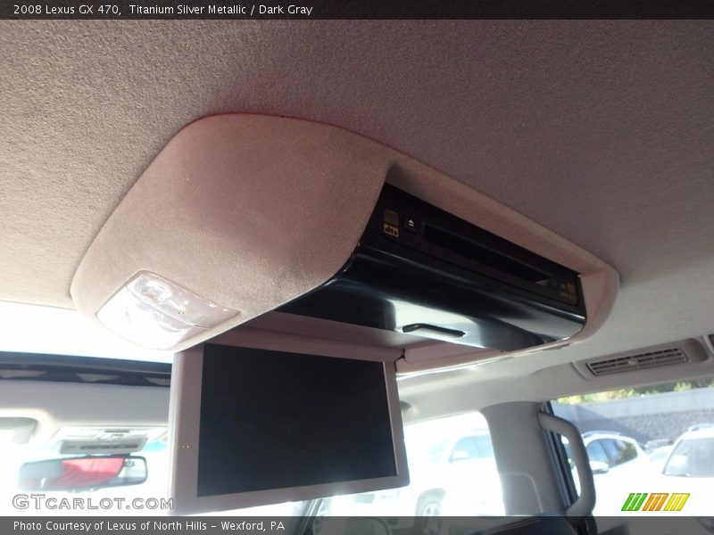 Titanium Silver Metallic / Dark Gray 2008 Lexus GX 470