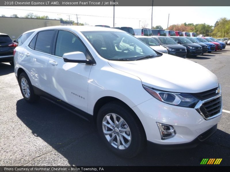 Iridescent Pearl Tricoat / Jet Black 2018 Chevrolet Equinox LT AWD