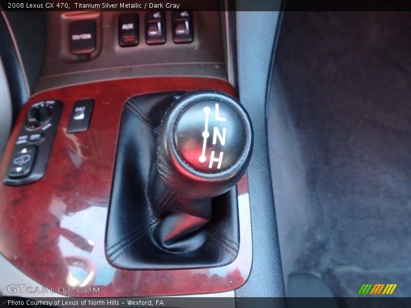 Titanium Silver Metallic / Dark Gray 2008 Lexus GX 470