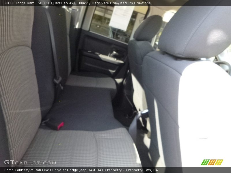 Black / Dark Slate Gray/Medium Graystone 2012 Dodge Ram 1500 ST Quad Cab 4x4