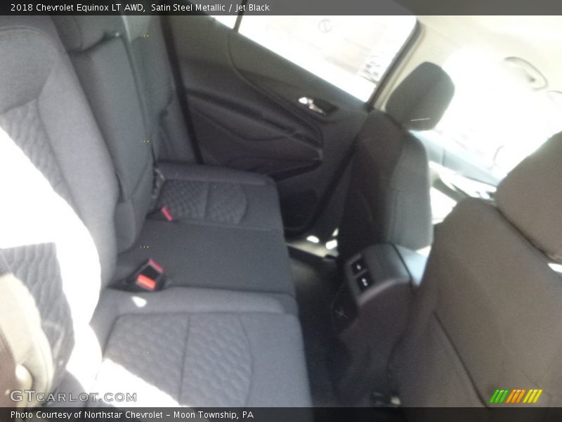 Satin Steel Metallic / Jet Black 2018 Chevrolet Equinox LT AWD