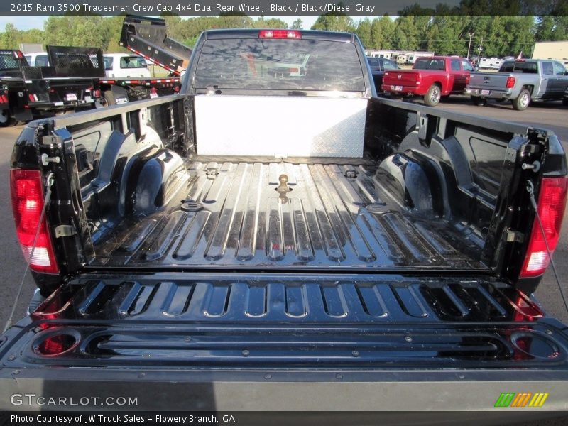 Black / Black/Diesel Gray 2015 Ram 3500 Tradesman Crew Cab 4x4 Dual Rear Wheel