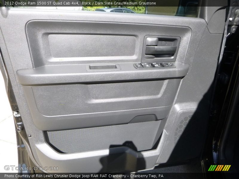 Black / Dark Slate Gray/Medium Graystone 2012 Dodge Ram 1500 ST Quad Cab 4x4