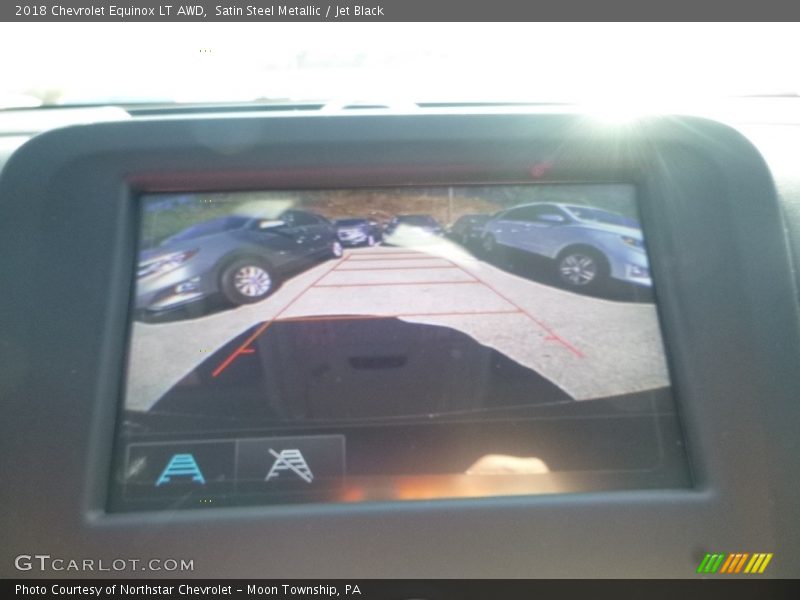 Satin Steel Metallic / Jet Black 2018 Chevrolet Equinox LT AWD