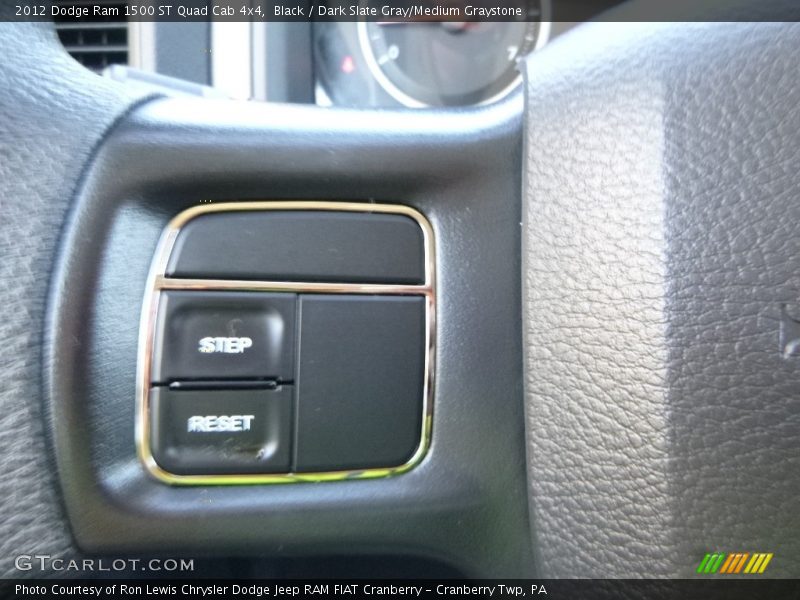 Black / Dark Slate Gray/Medium Graystone 2012 Dodge Ram 1500 ST Quad Cab 4x4