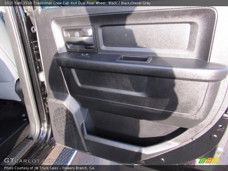 Black / Black/Diesel Gray 2015 Ram 3500 Tradesman Crew Cab 4x4 Dual Rear Wheel