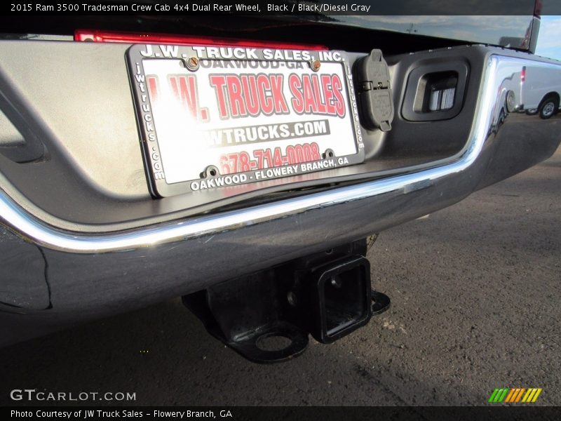 Black / Black/Diesel Gray 2015 Ram 3500 Tradesman Crew Cab 4x4 Dual Rear Wheel