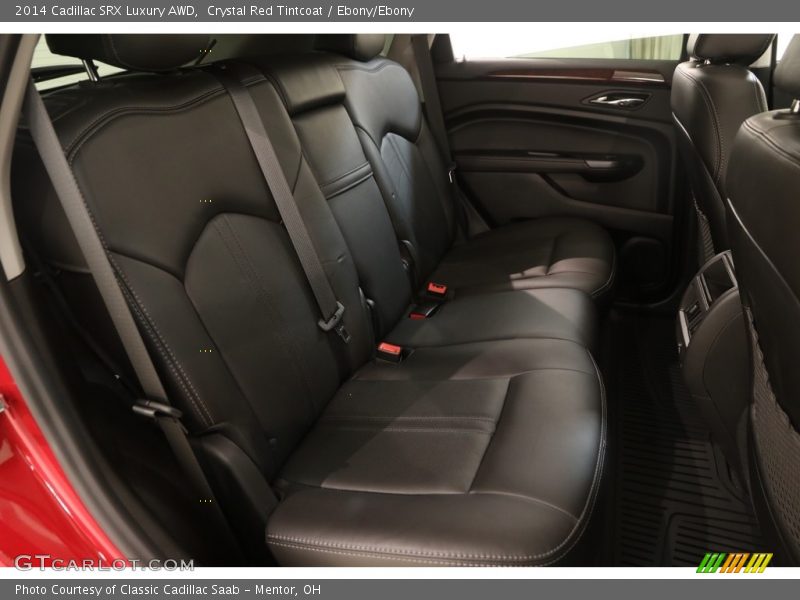 Crystal Red Tintcoat / Ebony/Ebony 2014 Cadillac SRX Luxury AWD