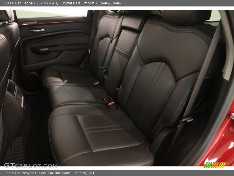 Crystal Red Tintcoat / Ebony/Ebony 2014 Cadillac SRX Luxury AWD