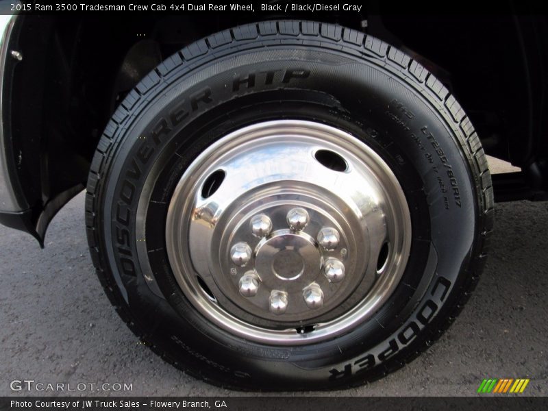 Black / Black/Diesel Gray 2015 Ram 3500 Tradesman Crew Cab 4x4 Dual Rear Wheel