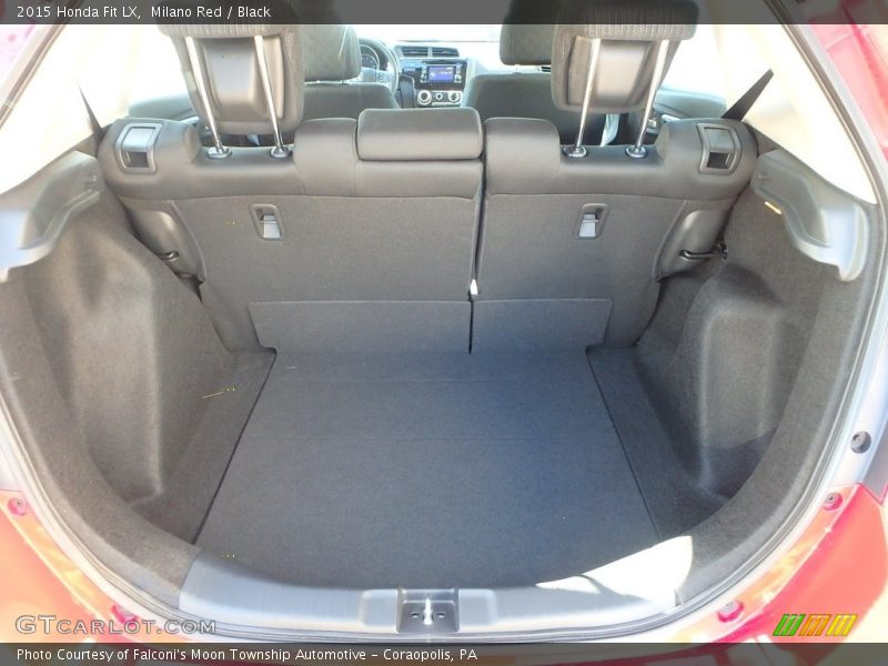 Milano Red / Black 2015 Honda Fit LX