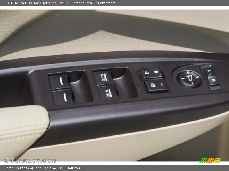 White Diamond Pearl / Parchment 2018 Acura RDX AWD Advance