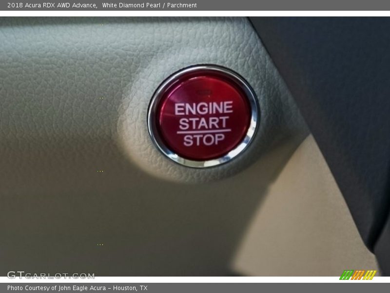 White Diamond Pearl / Parchment 2018 Acura RDX AWD Advance