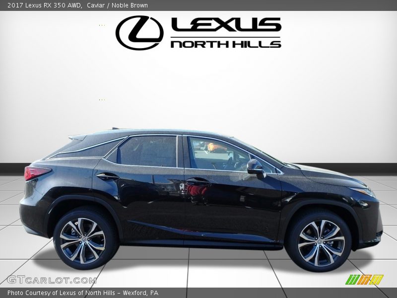 Caviar / Noble Brown 2017 Lexus RX 350 AWD