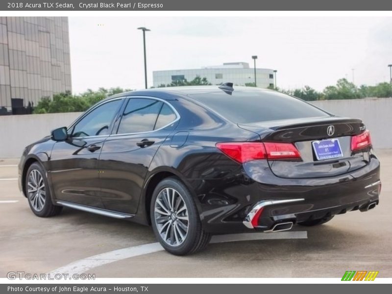 Crystal Black Pearl / Espresso 2018 Acura TLX Sedan
