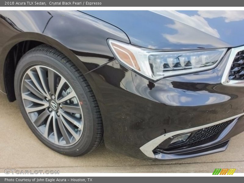 Crystal Black Pearl / Espresso 2018 Acura TLX Sedan