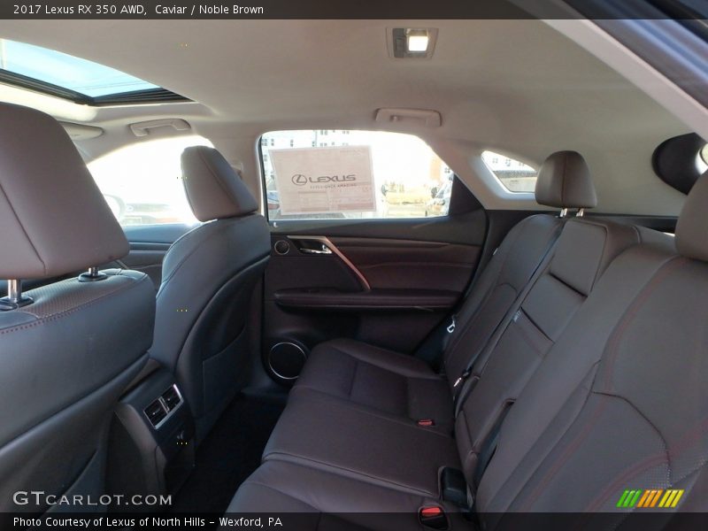 Caviar / Noble Brown 2017 Lexus RX 350 AWD