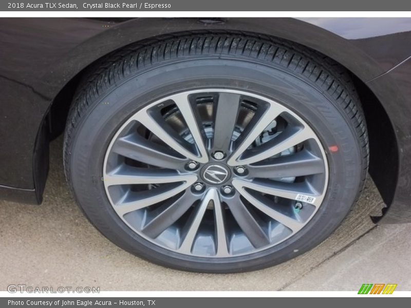 Crystal Black Pearl / Espresso 2018 Acura TLX Sedan