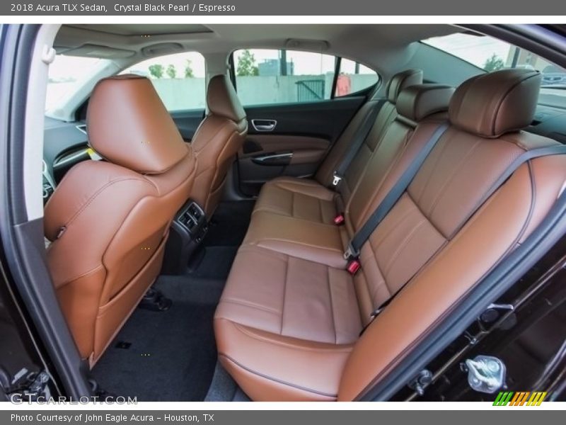 Crystal Black Pearl / Espresso 2018 Acura TLX Sedan